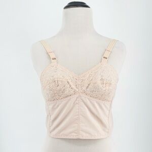 Vintage Bra Corset Top Size 32B